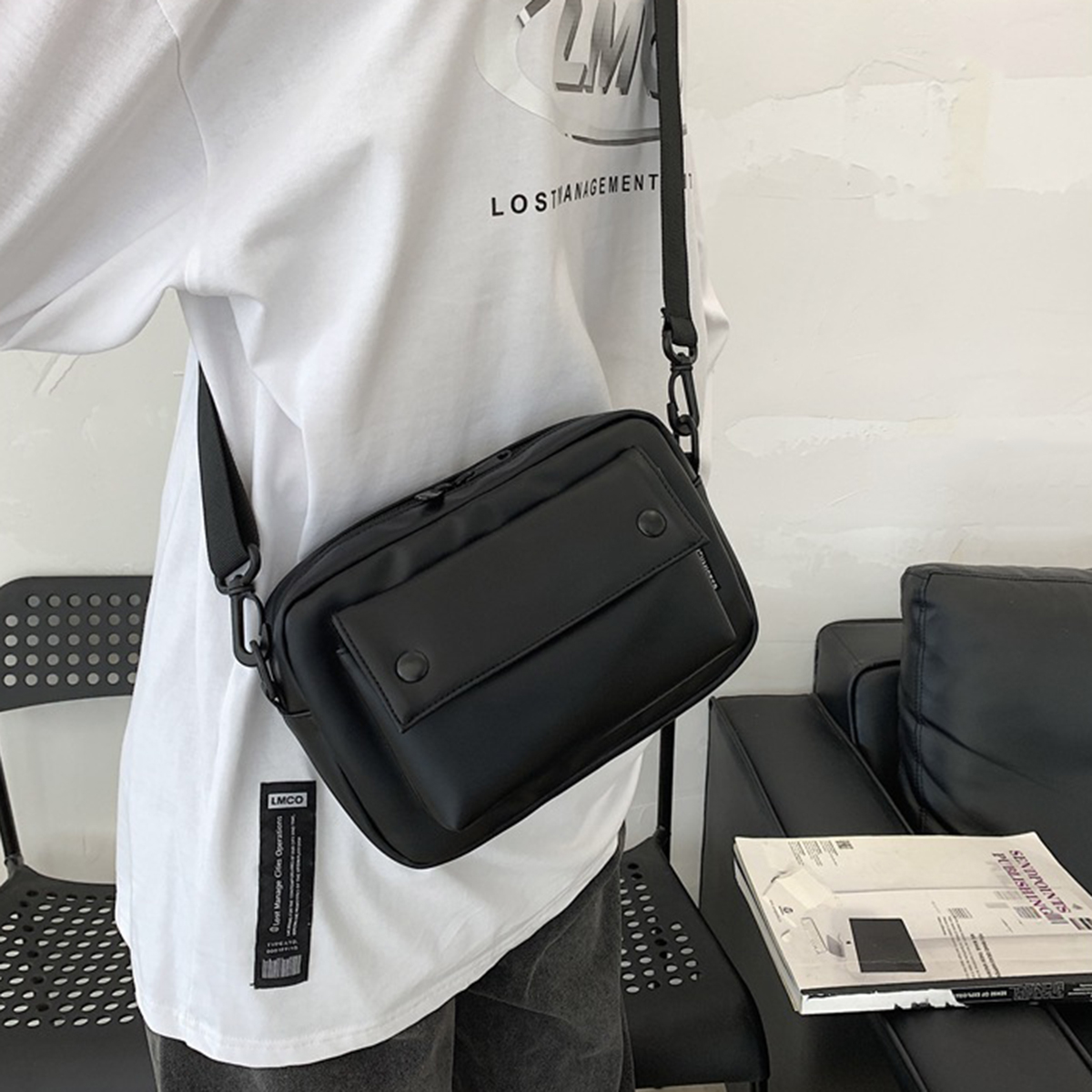 Luxury Bags For Men - Working Style Bag Small Shoulder Bag