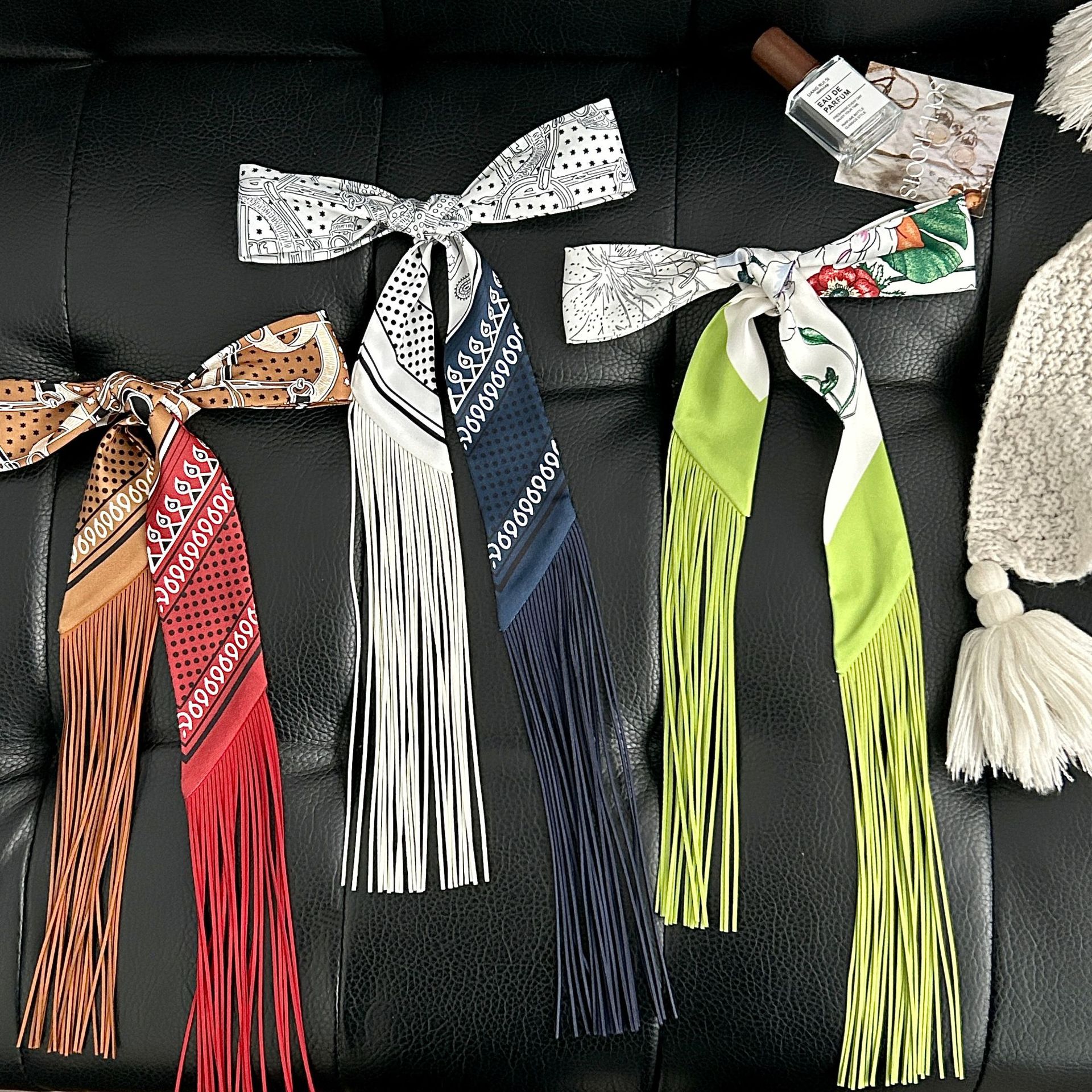 Luxury Tassel Skinny Scarf for - Luxury Bags China のレビューと価格