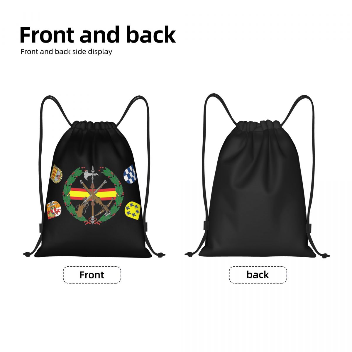 Custom Spanish Legion Drawstri - Luxury Yoga Bags のレビューと価格