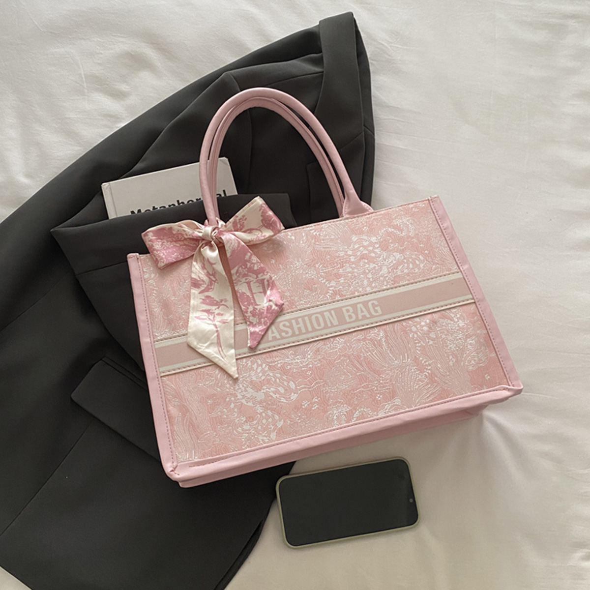 Luxury Elegant Women Tote Bag  - Luxury Tote Bags With Zipper のレビューと価格