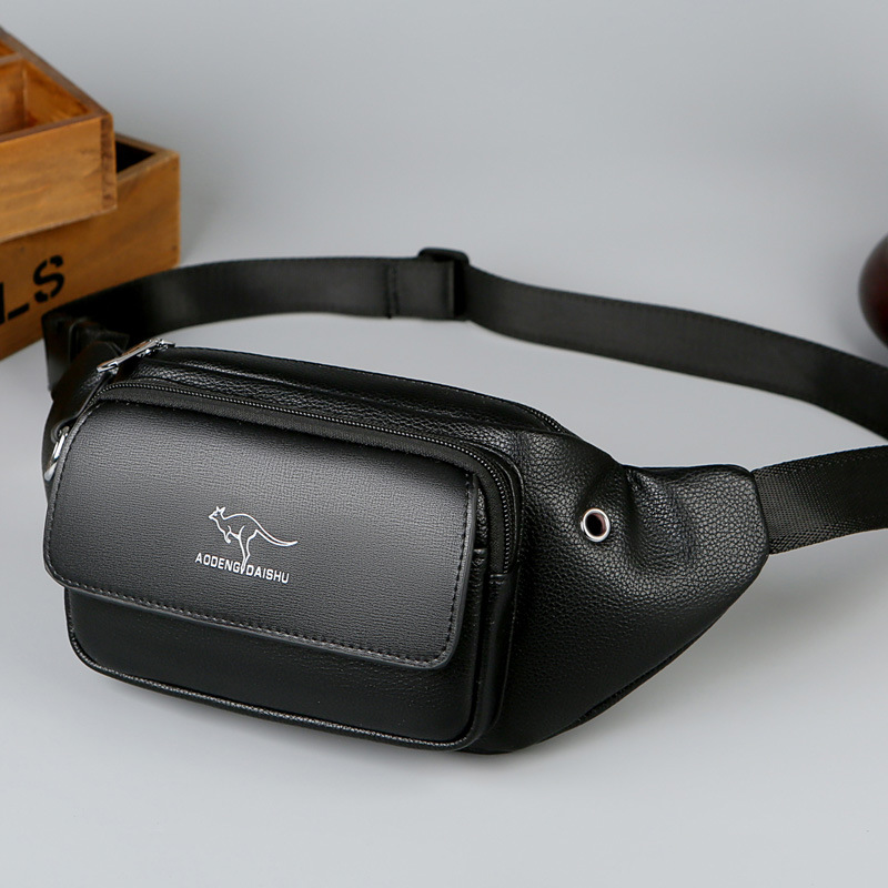 Luxury Brand Waist Bag Men Lea - Luxury Bags For Men のレビューと価格