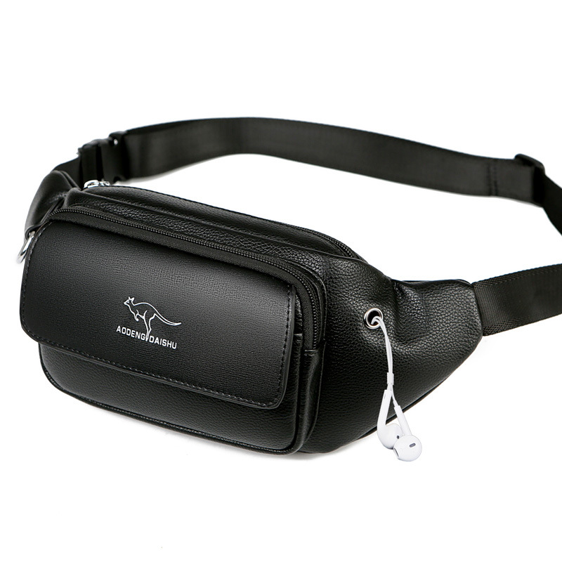 Luxury Brand Waist Bag Men Lea - Luxury Bags For Men のレビューと価格