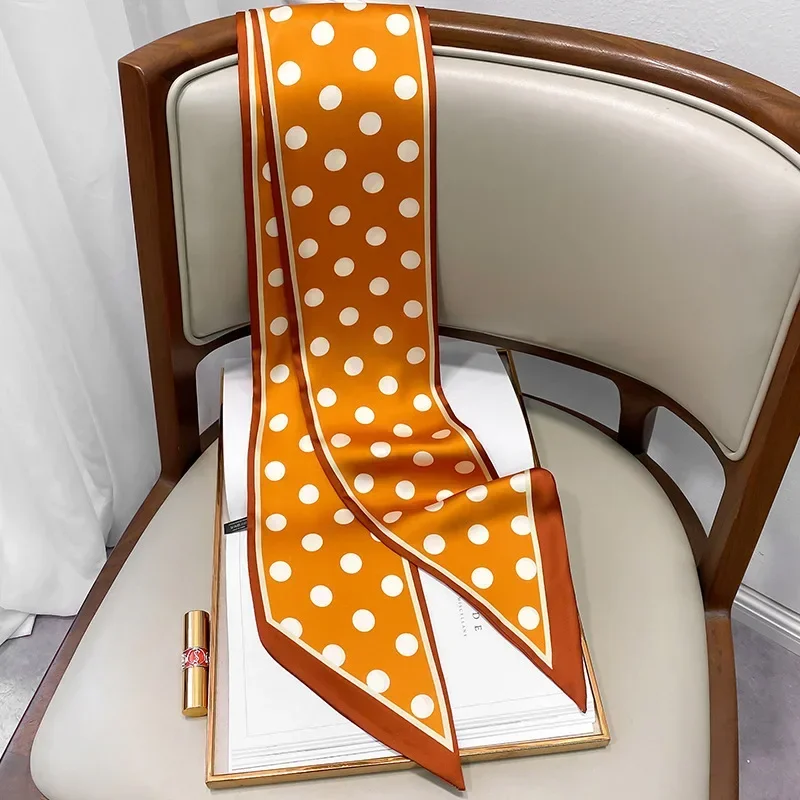Design Print Skinny Scarf Plai - Luxury Bags Shopping のレビューと価格