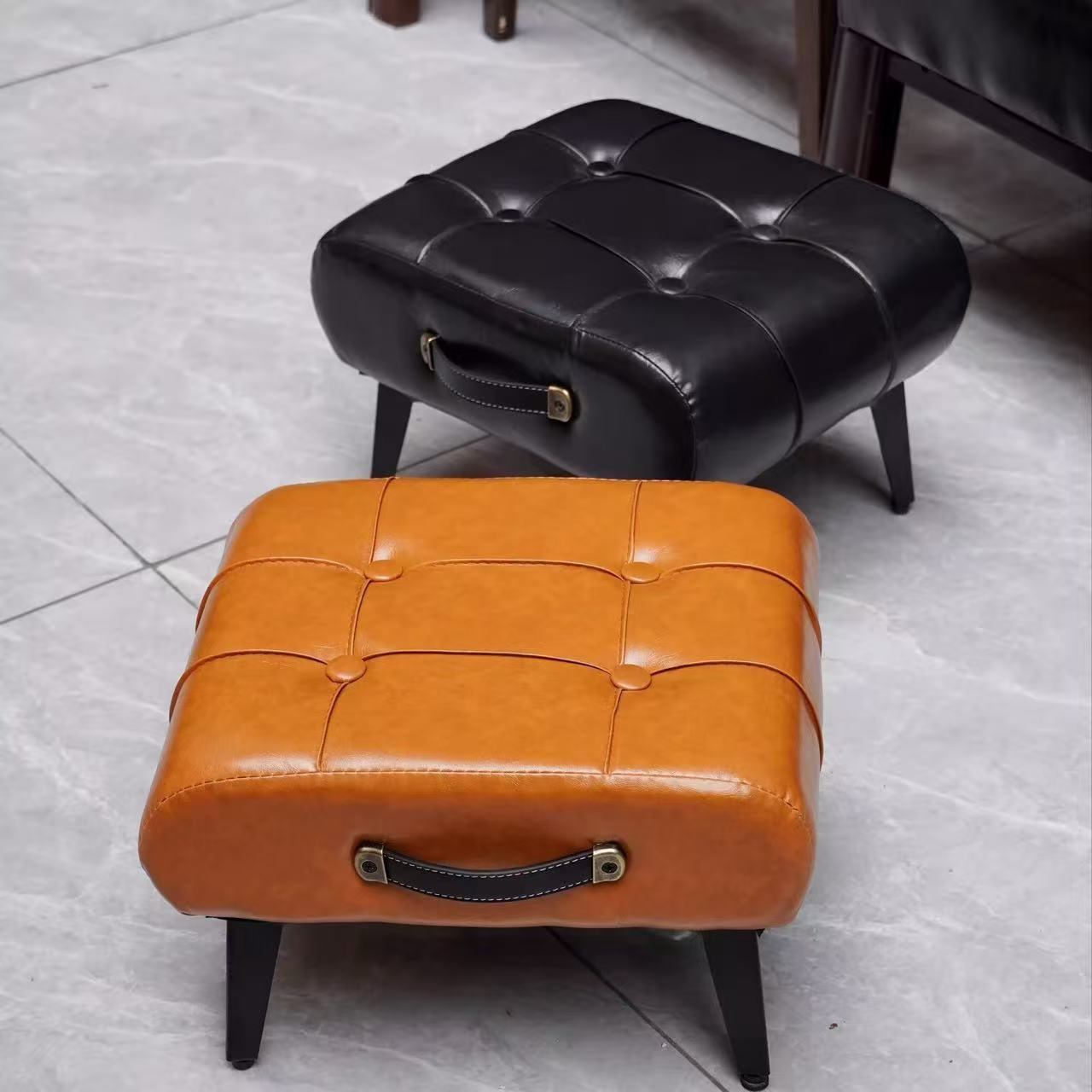 Small stool oil wax leather ho - Luxury Bags Entry のレビューと価格