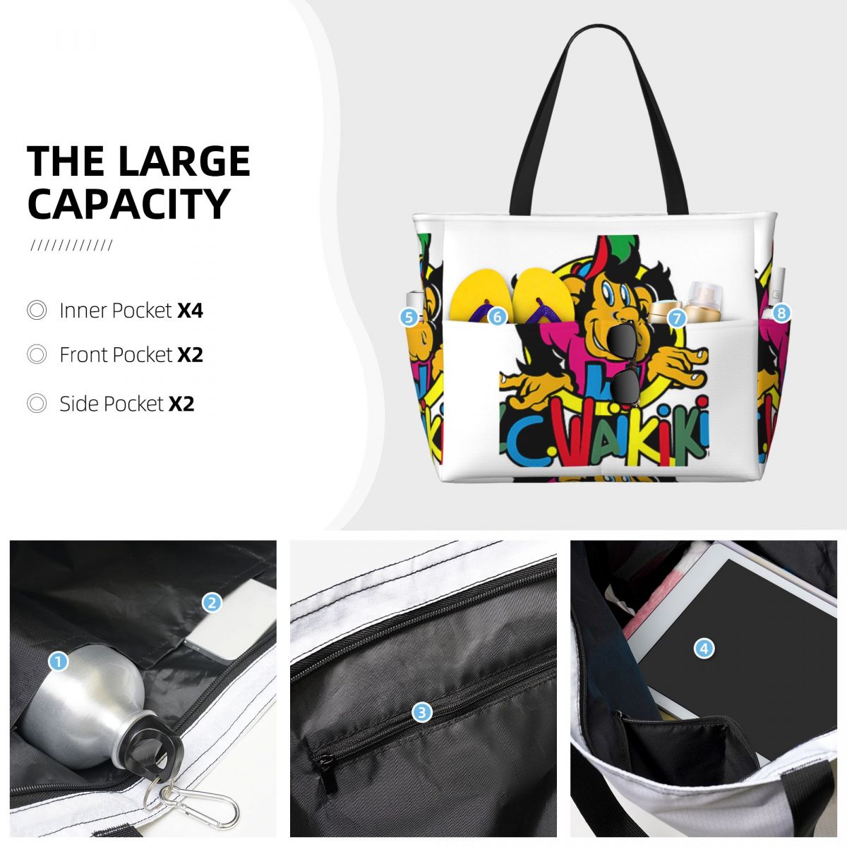 Monkey Lc Waikiki Singe Beach  - Luxury Yoga Bags のレビューと価格