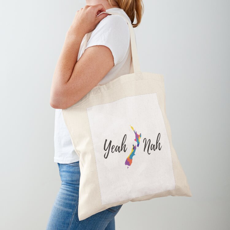 Yeah Nah New Zealand Tote Bag  - Luxury Bags New Zealand のレビューと価格
