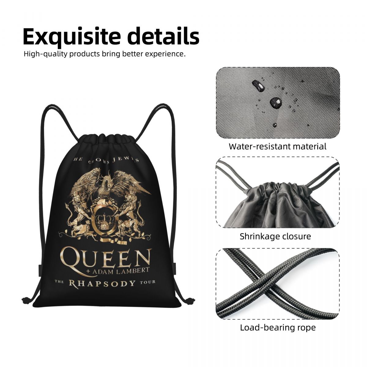 Custom Freddie Mercury Crown D - Luxury Yoga Bags のレビューと価格