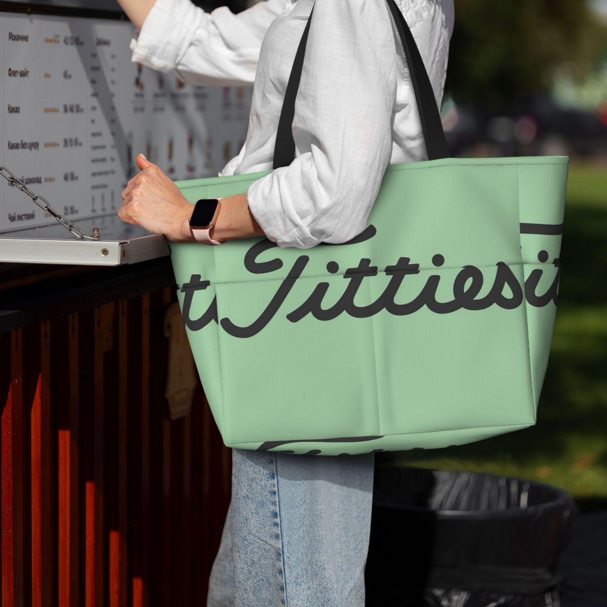 Titties Golf Ball Beach Tote B - Luxury Yoga Bags のレビューと価格