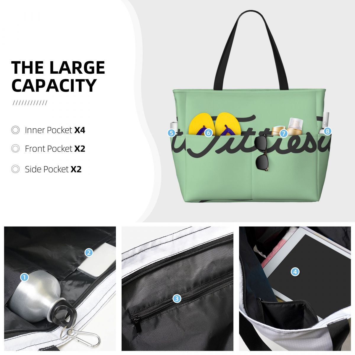 Titties Golf Ball Beach Tote B - Luxury Yoga Bags のレビューと価格