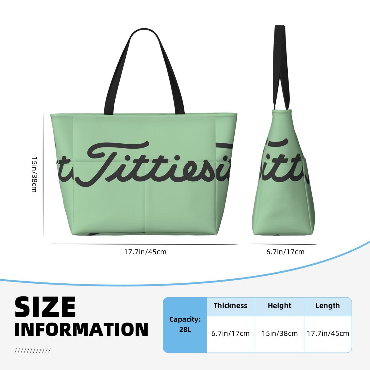 Titties Golf Ball Beach Tote B - Luxury Yoga Bags のレビューと価格