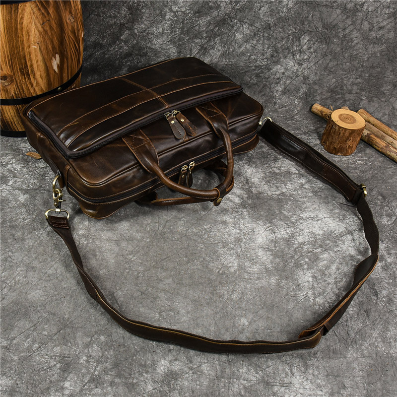 Luxury Genuine Leather Handbag - Luxury Bags For Men のレビューと価格