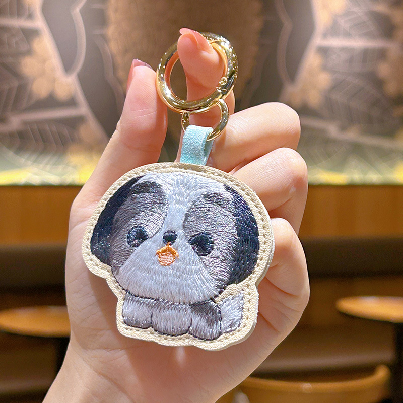 Embroidery Keychain Cute Rabbi - Luxury Xmas Bags のレビューと価格