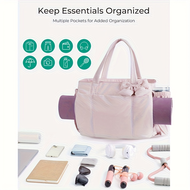 Padded Tote Bag,Large Capacity - Luxury Yoga Bags のレビューと価格