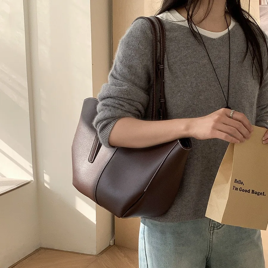 Vintage Women Handbag Large Ca - Luxury Bags Shopping のレビューと価格