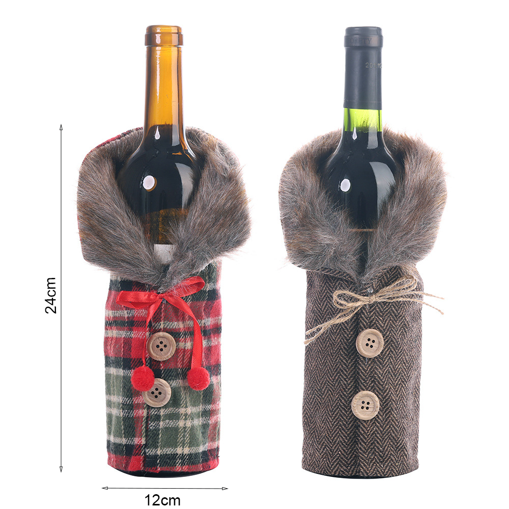 Luxury Christmas Wine Bottle C - Luxury Xmas Bags のレビューと価格
