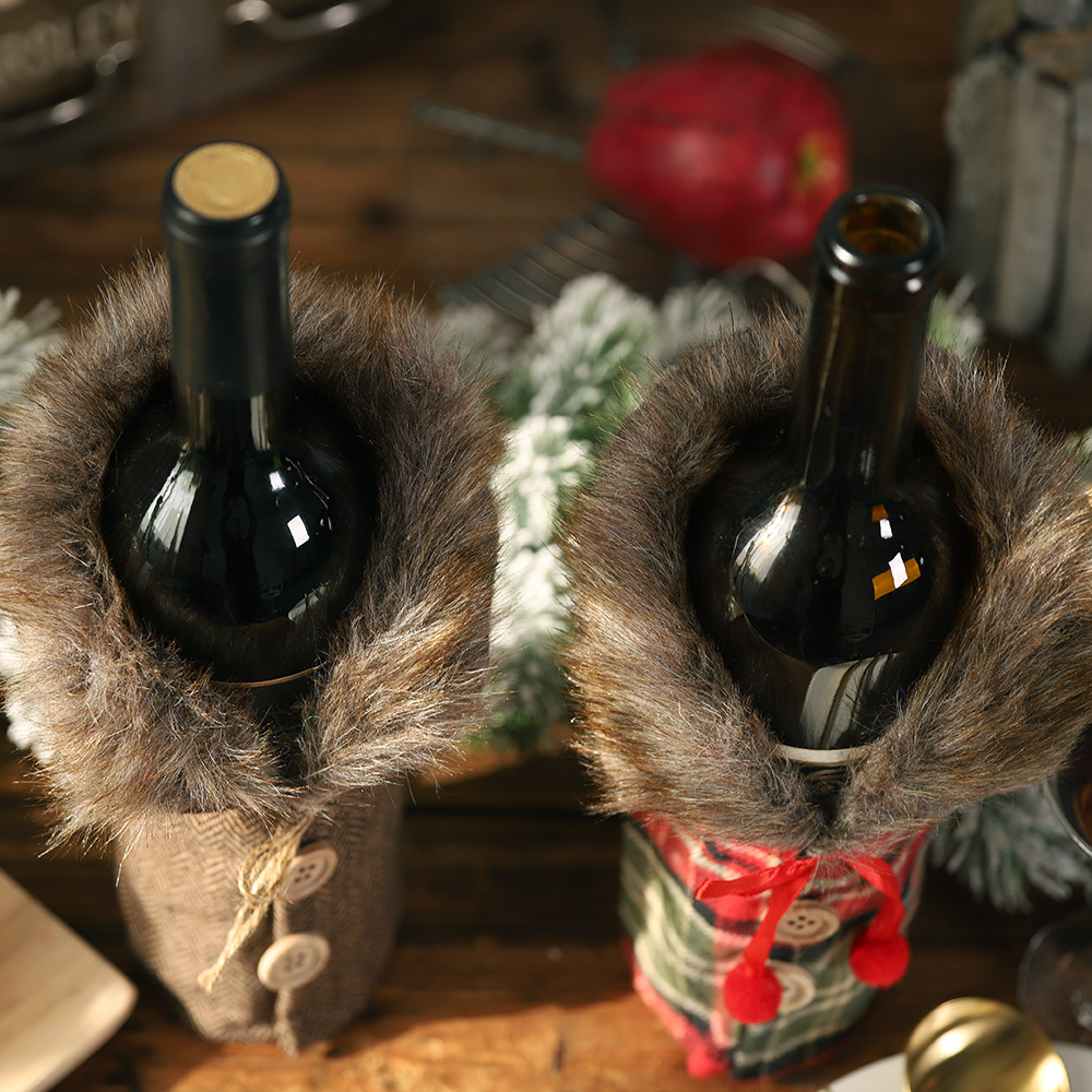 Luxury Christmas Wine Bottle C - Luxury Xmas Bags のレビューと価格