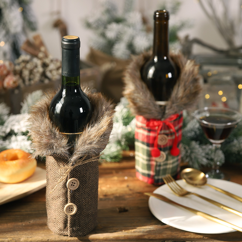 Luxury Christmas Wine Bottle C - Luxury Xmas Bags のレビューと価格