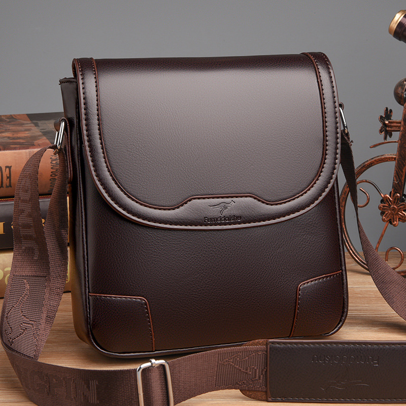 Luxury Brand Men Leather Shoul - Luxury Bags For Men のレビューと価格
