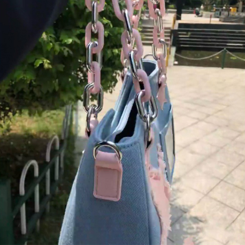 Denim Women Underarm Shopper T - Luxury Tote Bags With Zipper のレビューと価格