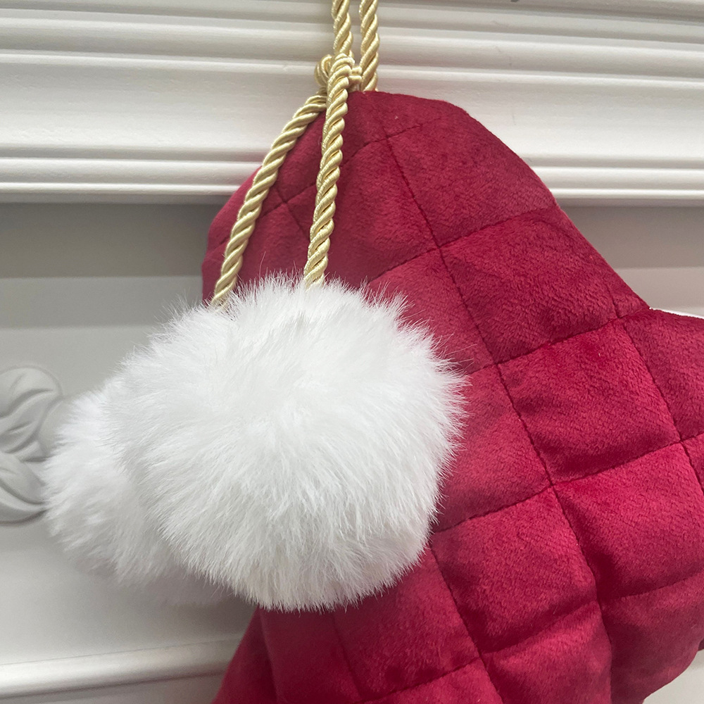 Quilted Dog Christmas Stocking - Luxury Xmas Bags のレビューと価格