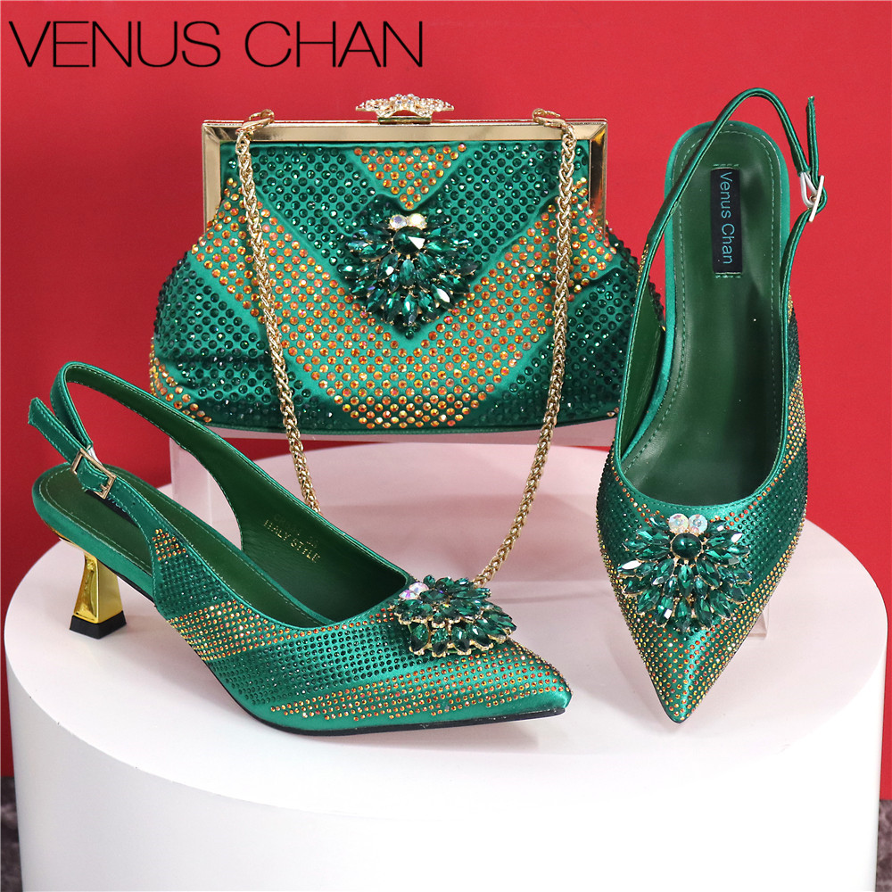 2025 Italian Design Rhinestone - Luxury Bags And Shoes のレビューと価格