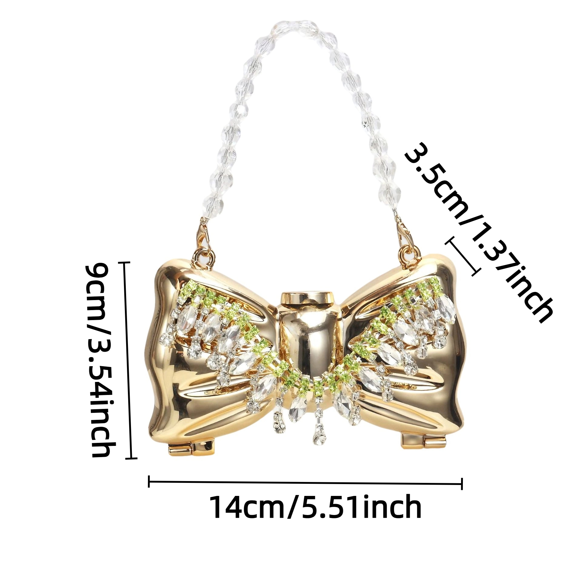 Luxury Fashion Metal Mini Hand - Luxury Bags China のレビューと価格